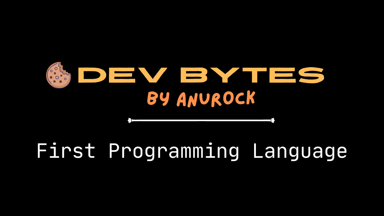 First programming language